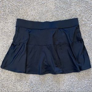 Victoria's Secret Victoria Sport Skort Tennis Golf Skirt Black Size Medium